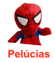 Homem aranha e pelúcia