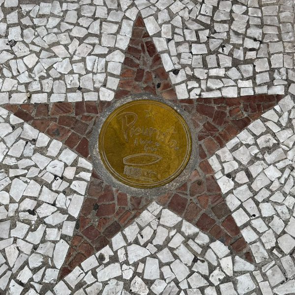 Estrela de Picuruta na Calçada da fama do Roxy