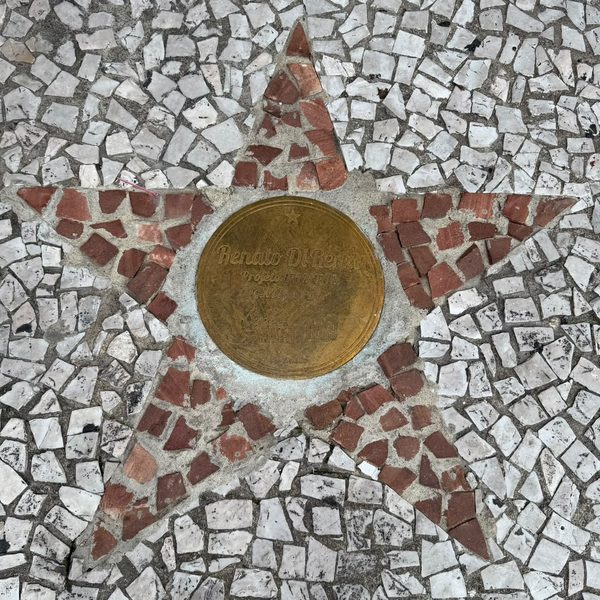 Estrela de Renato Di Renzo na Calçada da fama do Roxy