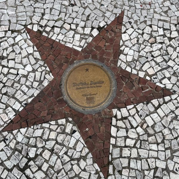 Estrela de Toninho Dantas na Calçada da fama do Roxy