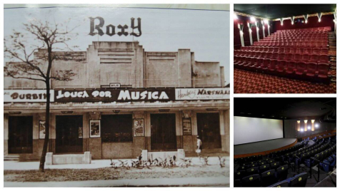 Espaço interno do Cine Roxy